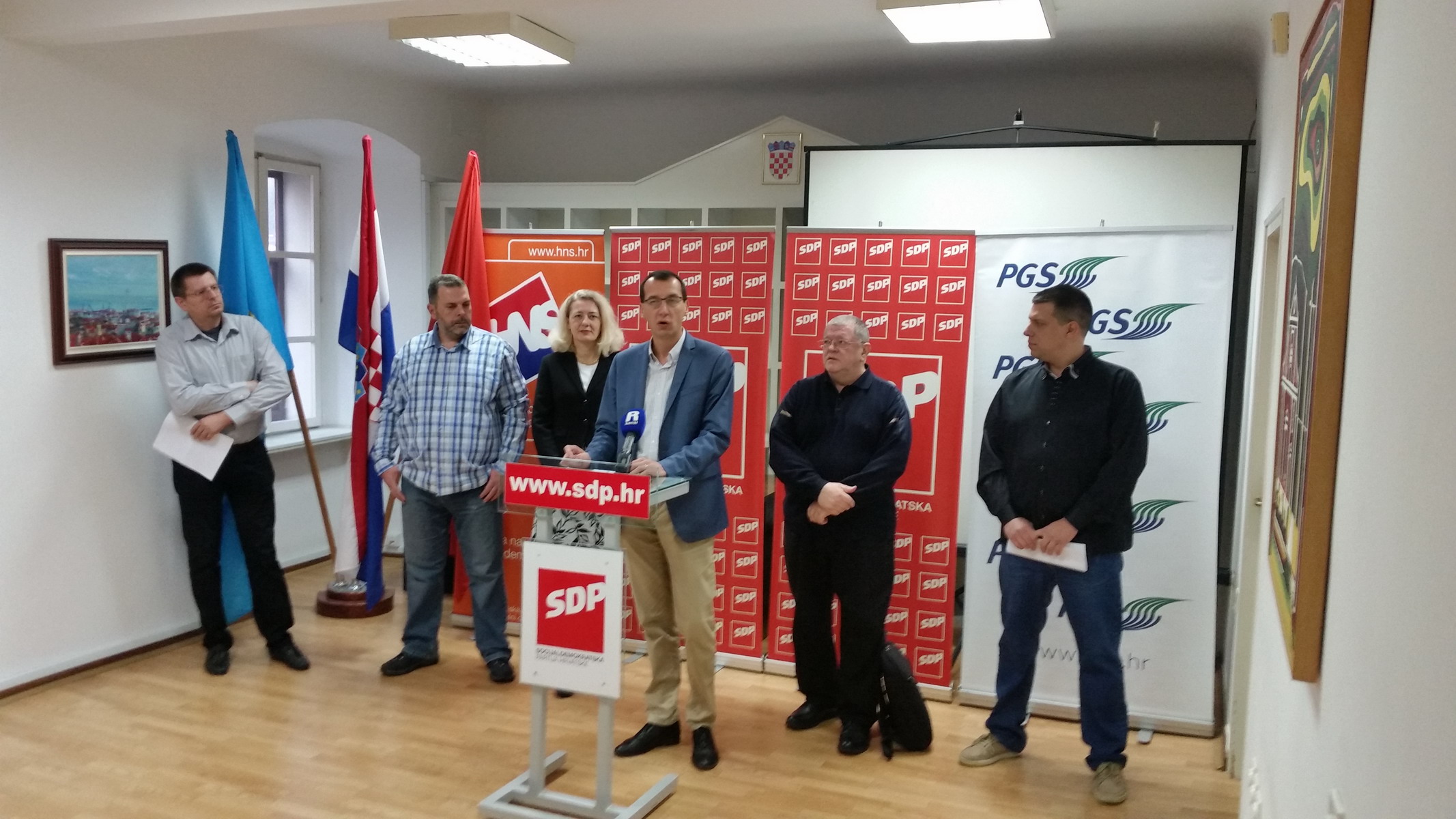 SDP-ova koalicija predstavila je svoje kandidate u dijelu mjesnih odbora